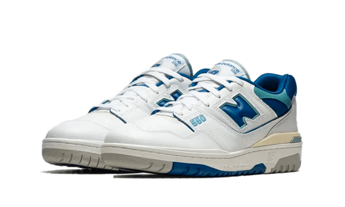 Alternative view of New Balance 550 White Blue Groove 2