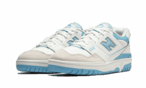 Alternative view of New Balance 550 White Blue Haze Rain Cloud