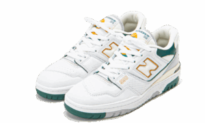 Alternative view of New Balance 550 White Nightwatch Green