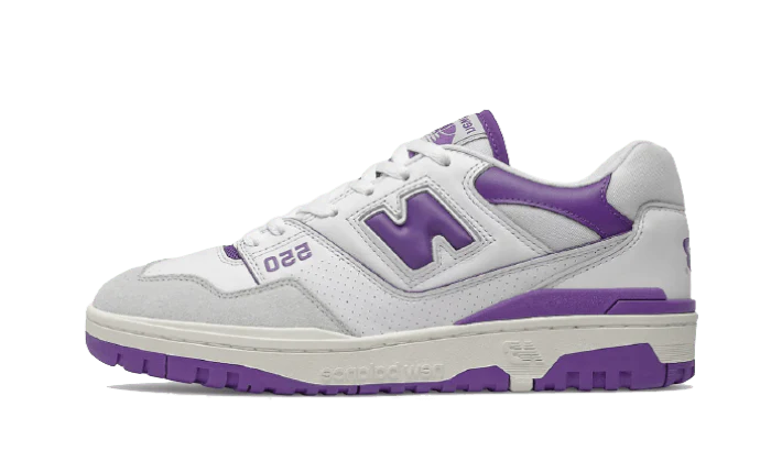 New Balance 550 White Purple
