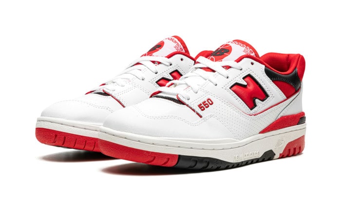 Alternative view of New Balance 550 White Red