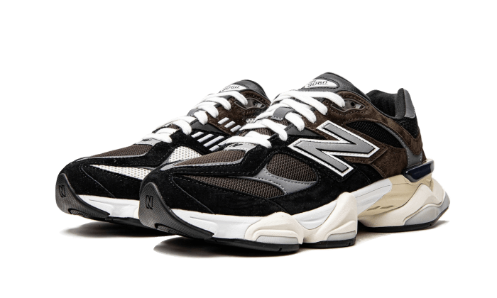 Alternative view of New Balance 9060 Dark Brown