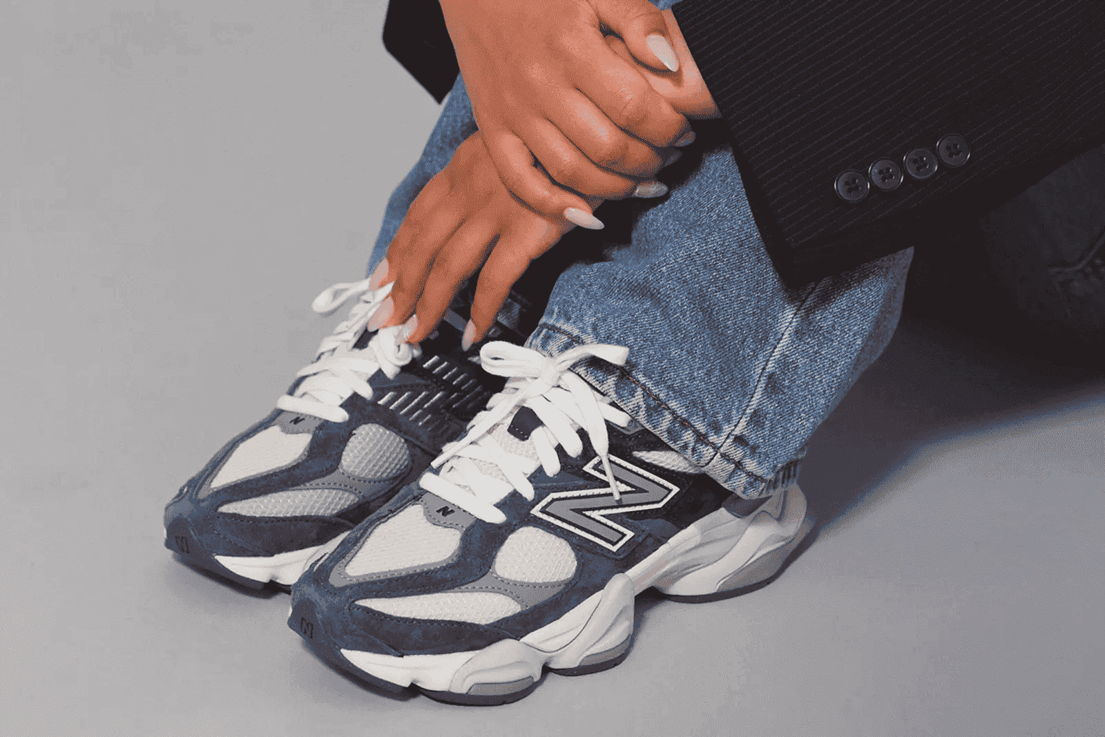 New Balance 9060 Natural Indigo - Image 4