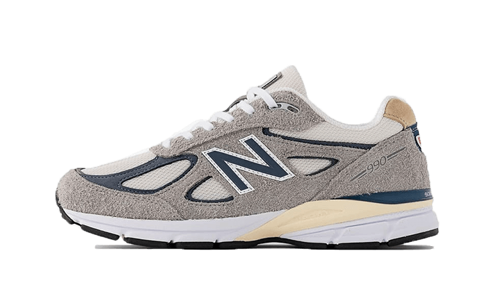 New Balance 990 V4 Made In Usa Grey Suede