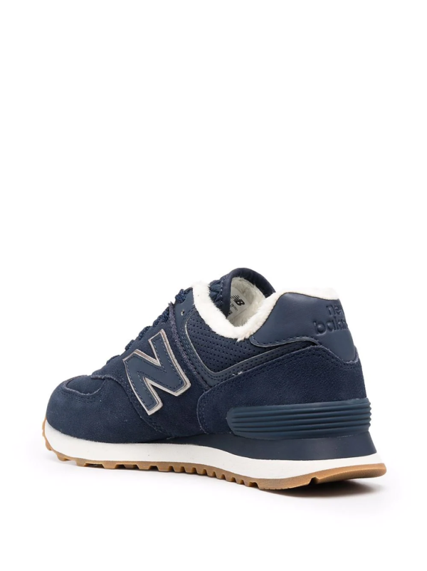 New Balance Low-Top Shearling-Lined Trainers - Image 3