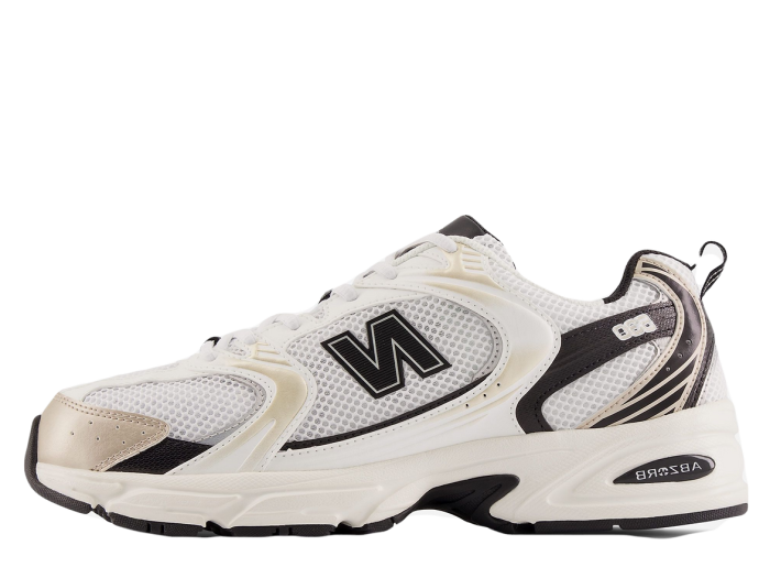 New Balance White Light Gold Metallic - Image 5