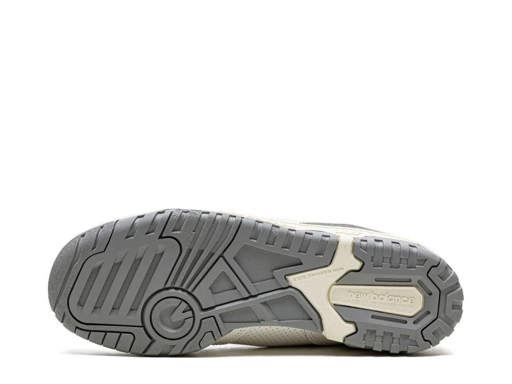 New Balance X Aime Leon Dore 650R High-Top Sneakers Grey - Image 4