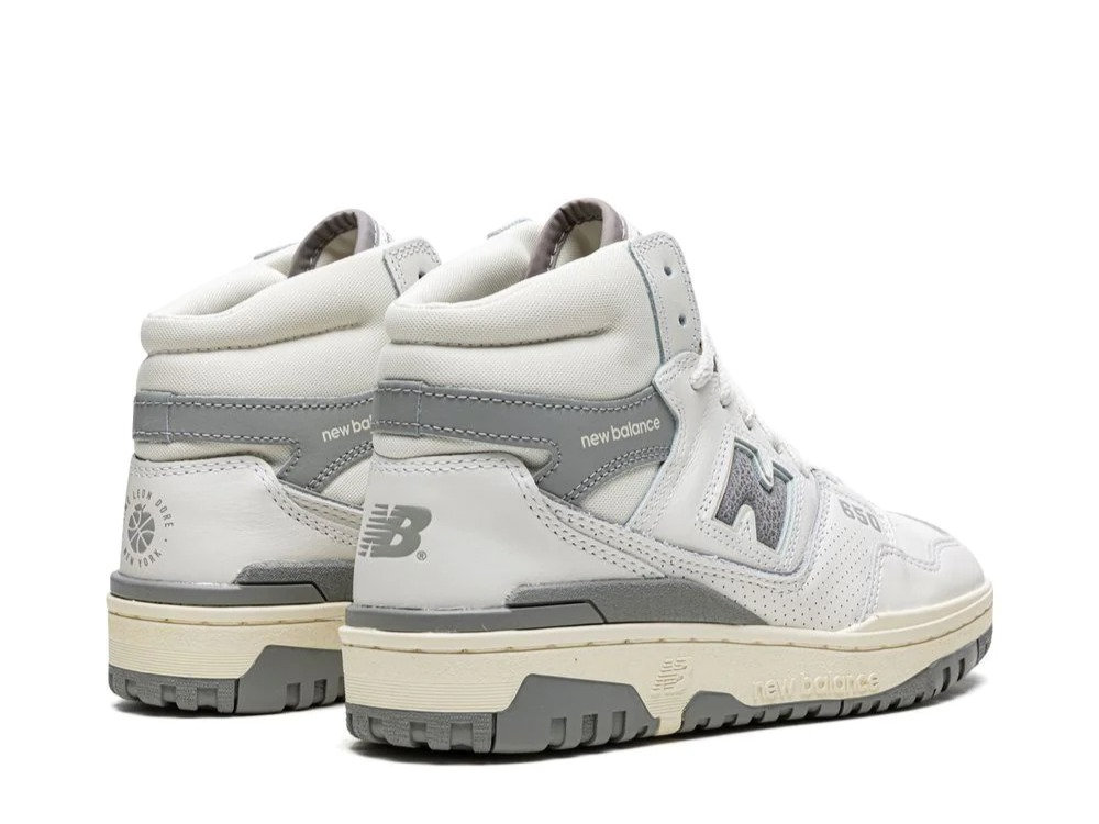New Balance X Aime Leon Dore 650R High-Top Sneakers Grey - Image 3