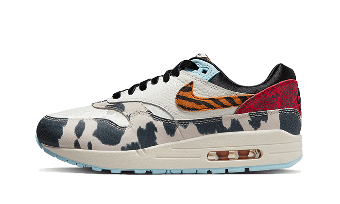 Nike Air Max 1 87 Tiger Swoosh Cow Print