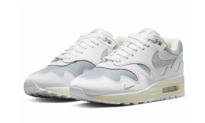 Alternative view of Nike Air Max 1 Patta White Grey