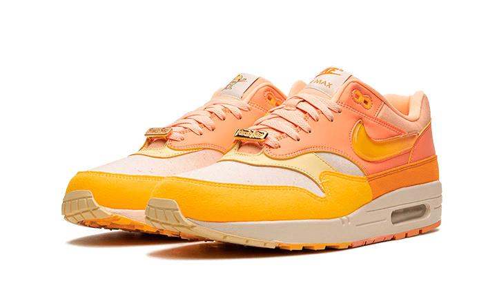 Alternative view of Nike Air Max 1 Puerto Rico Orange Frost
