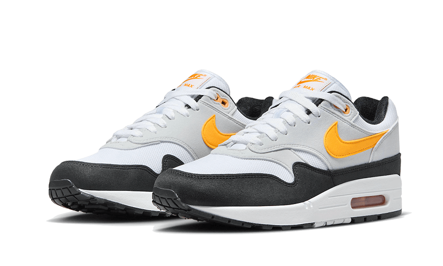 Alternative view of Nike Air Max 1 White University Gold