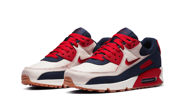 Alternative view of Nike Air Max 90 Home Away Red