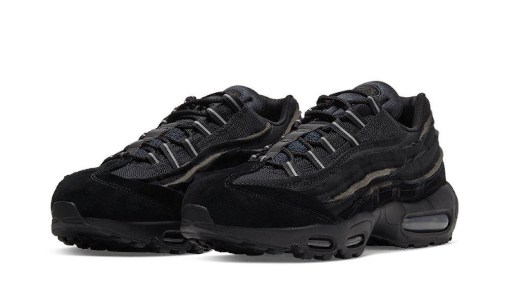 Alternative view of Nike Air Max 95 Comme Des Garcons Black