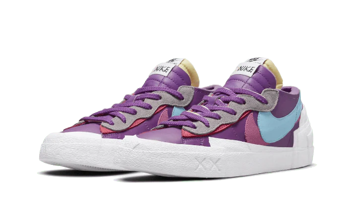 Alternative view of Nike Blazer Low Sacai Kaws Purple Dusk