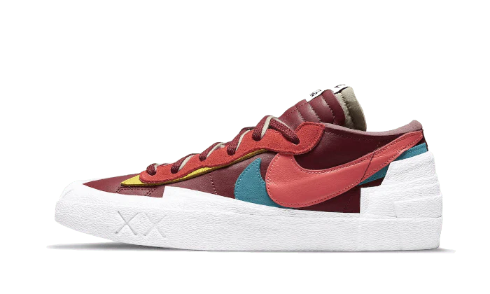 Nike Blazer Low Sacai Kaws Team Red