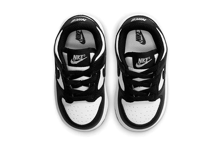 Nike Dunk Low Kids Black White - Image 4
