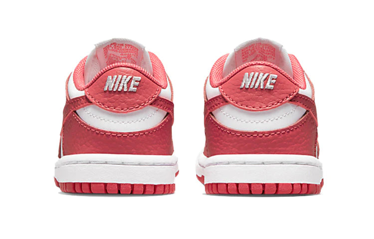 Nike Dunk Low Kids Red White - Image 3
