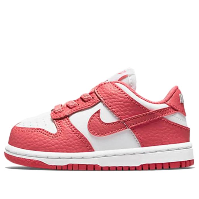 Nike Dunk Low Kids Red White - Image 6