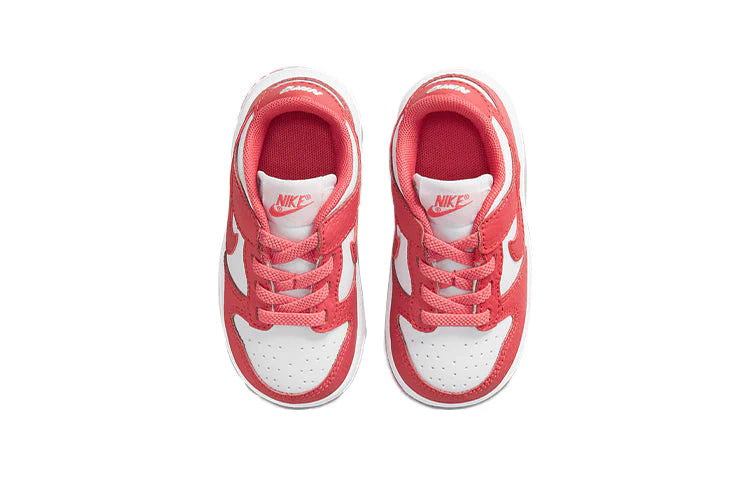 Nike Dunk Low Kids Red White - Image 4