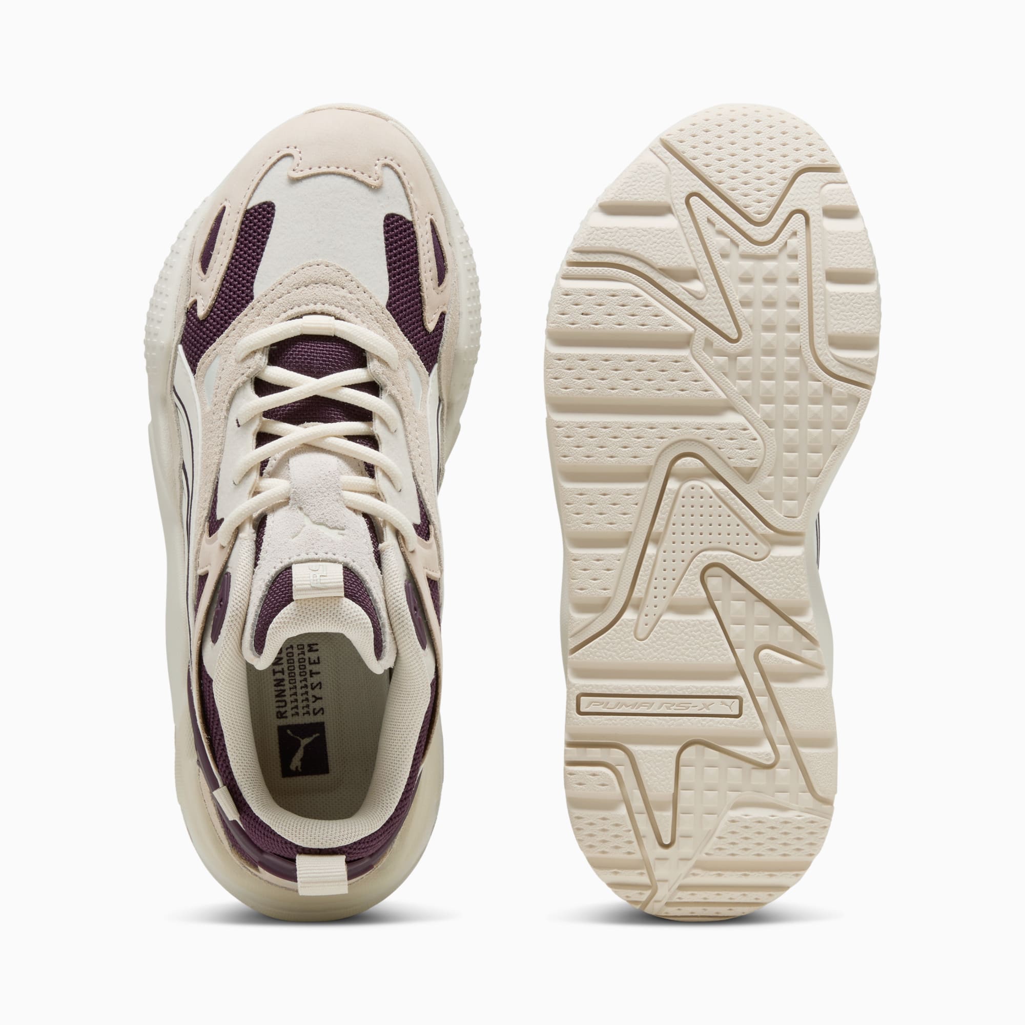 Rs-X Efekt Prm Sneakers Midnight Plum-Alpine Snow - Image 6