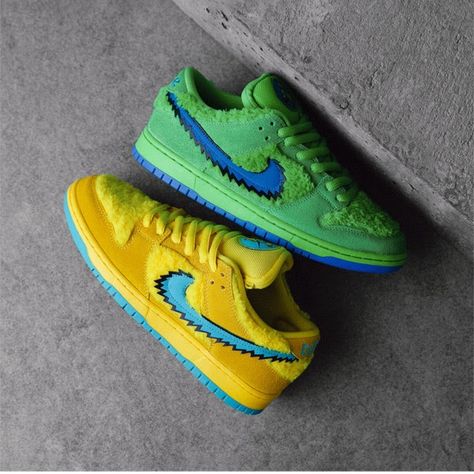 Sb Dunk Low Grateful Dead Bears Green - Image 7