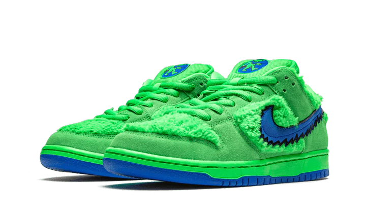 Alternative view of Sb Dunk Low Grateful Dead Bears Green