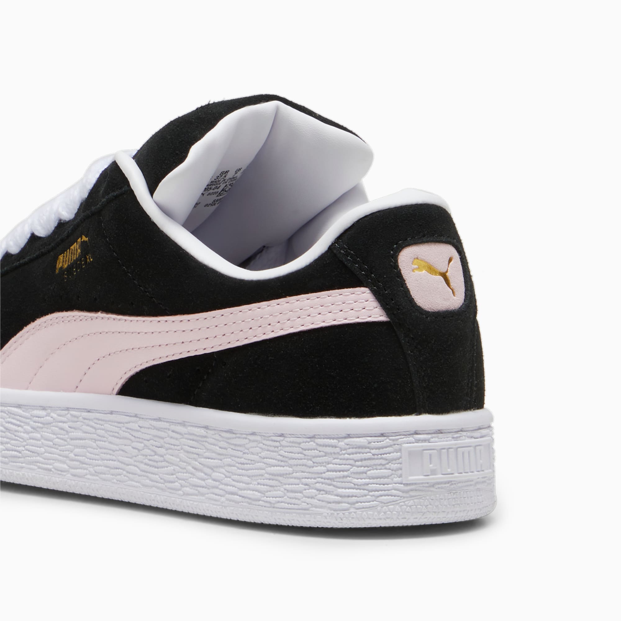 Suede Xl Sneakers Unisex Black-Whisp Of Pink - Image 5