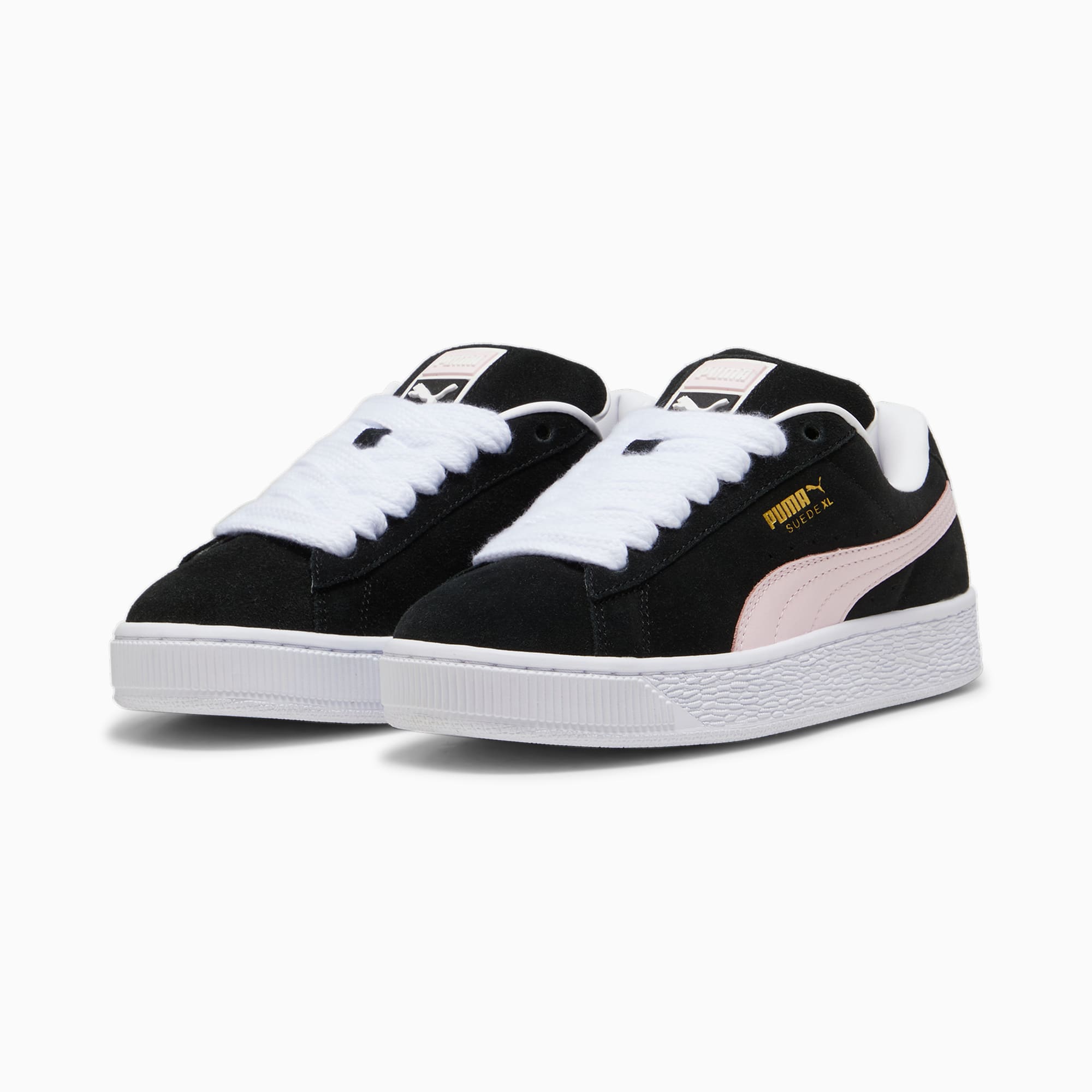 Suede Xl Sneakers Unisex Black-Whisp Of Pink - Image 3