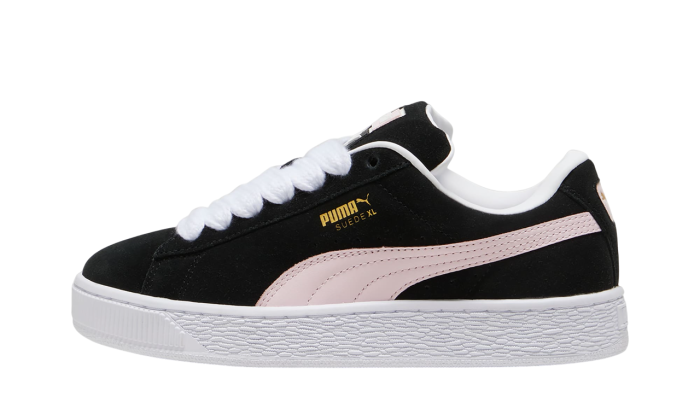 Suede Xl Sneakers Unisex Black-Whisp Of Pink - Image 8