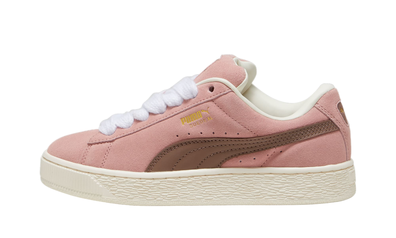 Suede Xl Sneakers Unisex Future Pink-Warm White