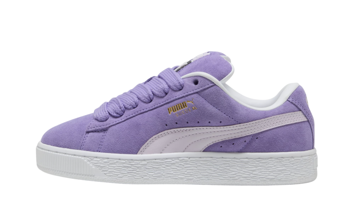 Suede Xl Sneakers Unisex Lavender Alert-Lilac Frost-White - Image 7