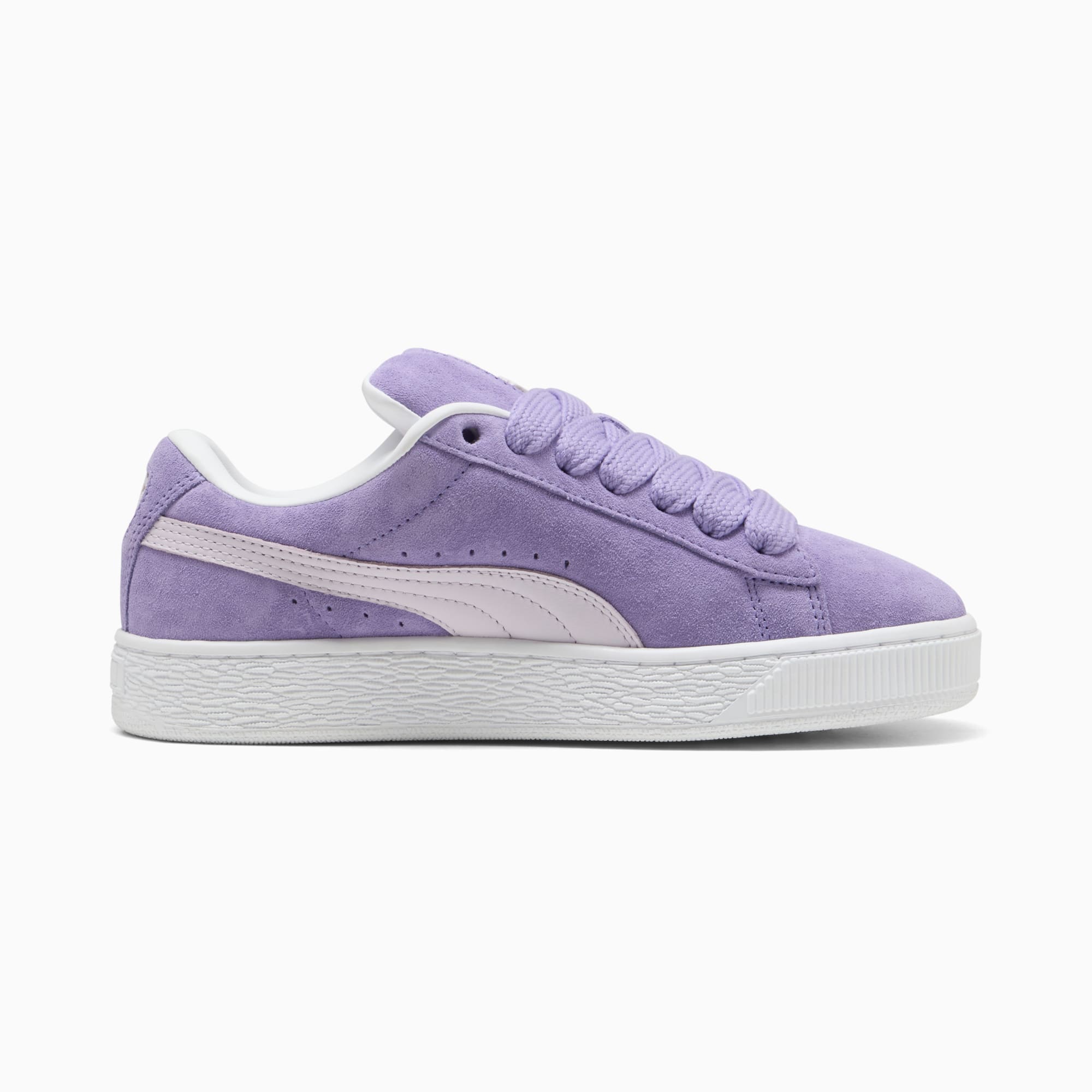 Alternative view of Suede Xl Sneakers Unisex Lavender Alert-Lilac Frost-White