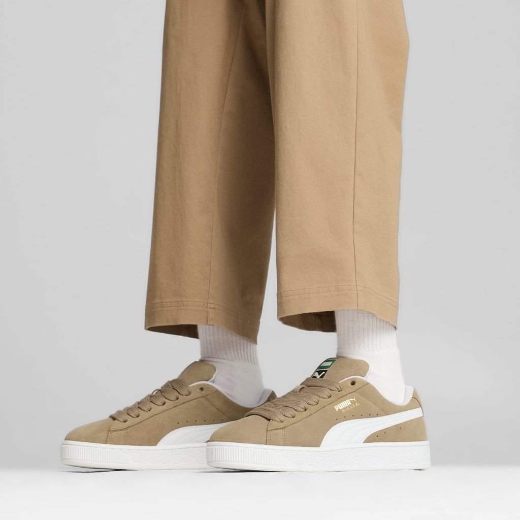 Suede Xl Sneakers Unisex Oak Branch-White - Image 8