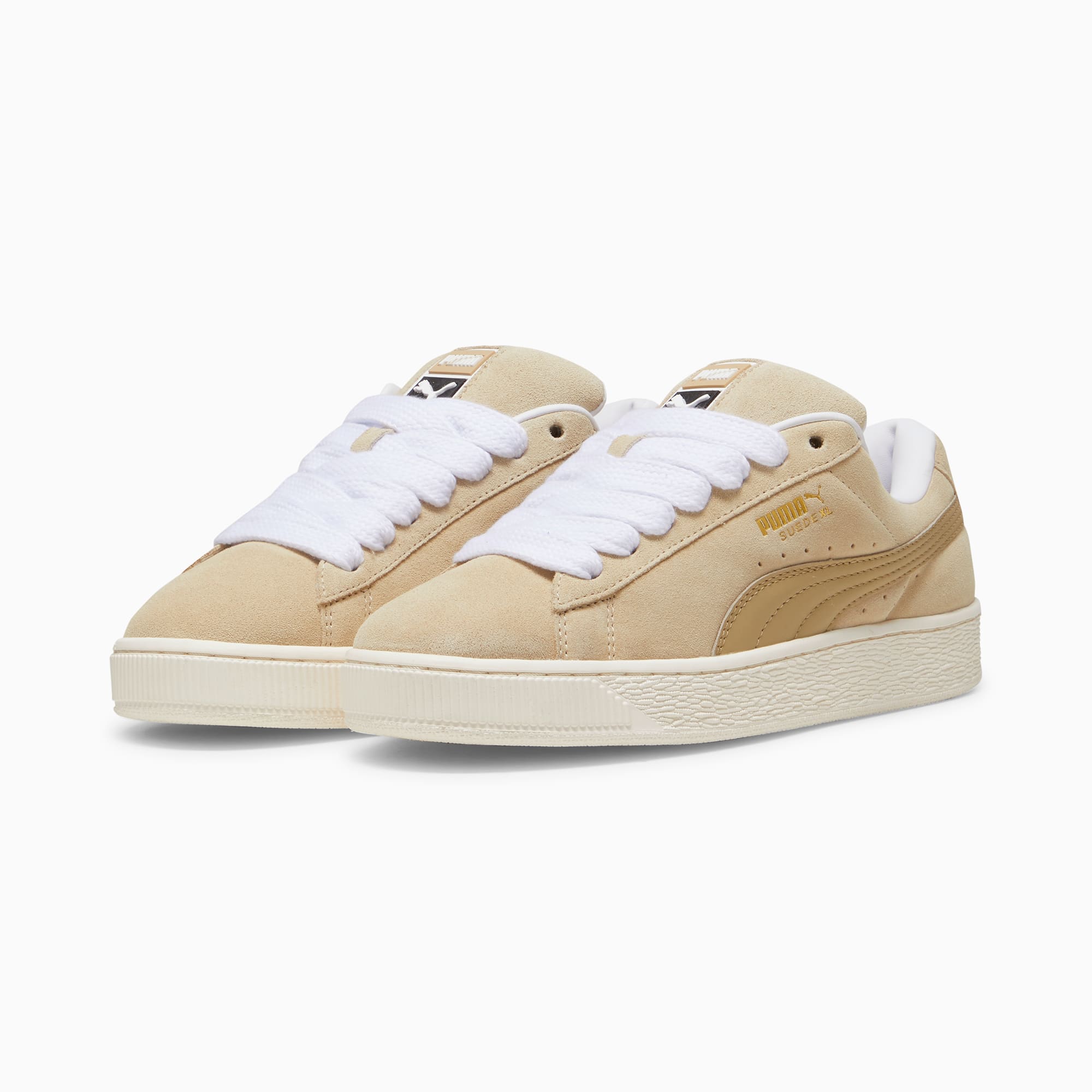 Suede Xl Sneakers Unisex Putty-Warm White - Image 3