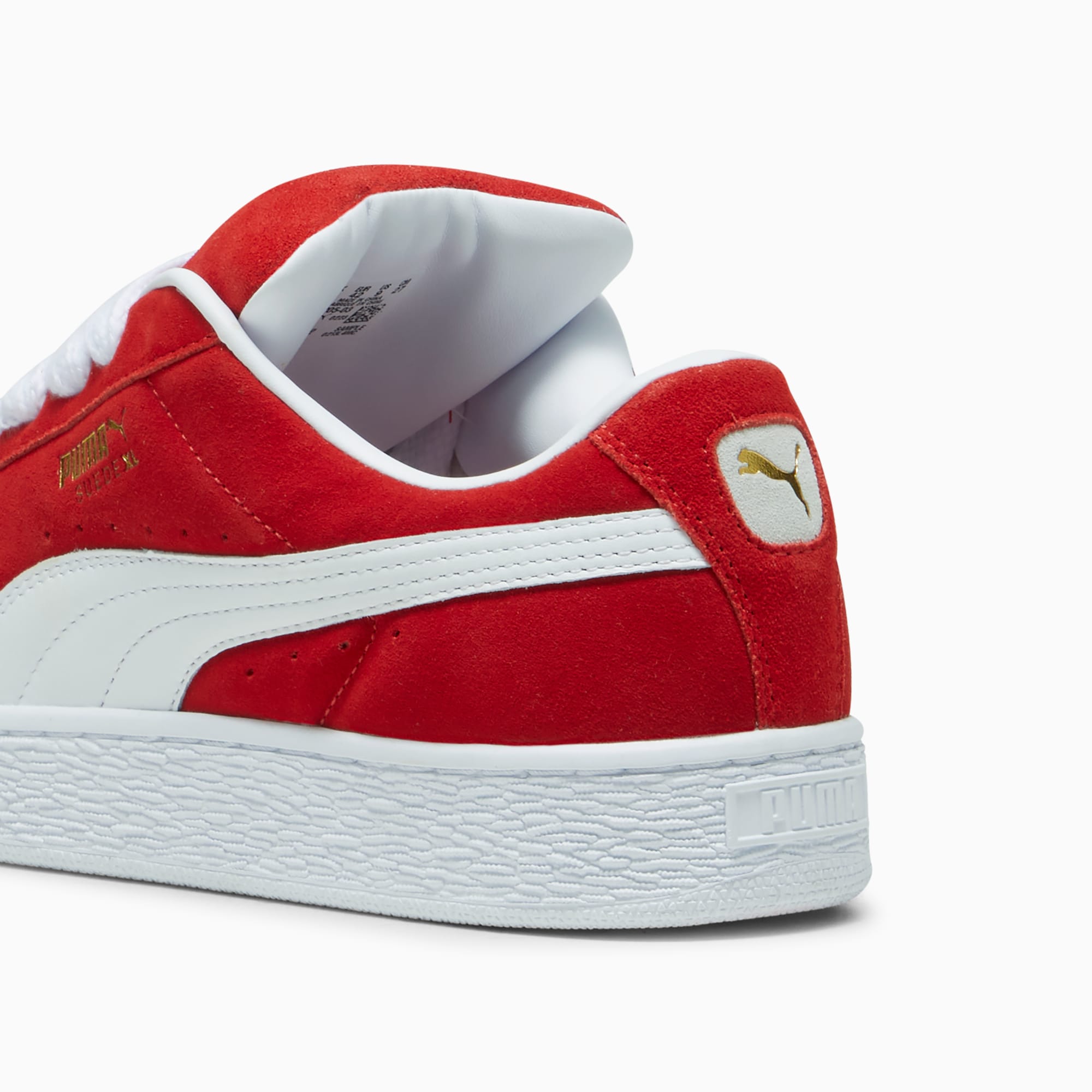 Suede Xl Sneakers Unisex Red-White - Image 4