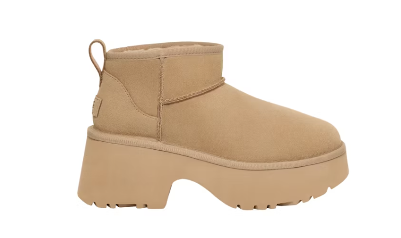 Ugg Classic Ultra Mini New Heights Boots Mustard Seed