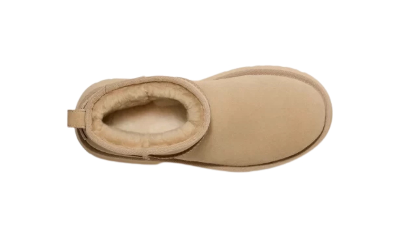 Ugg Classic Ultra Mini New Heights Boots Mustard Seed - Image 3