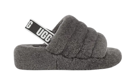 Ugg Fluff Yeah Slide Grey