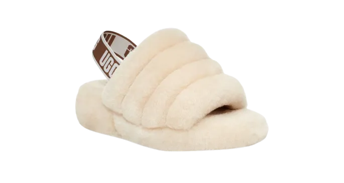 Alternative view of Ugg Fluff Yeah Slide Natural