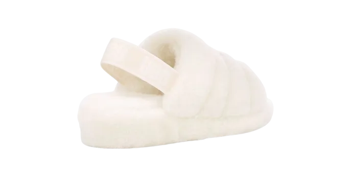 Ugg Fluff Yeah Slide White - Image 3