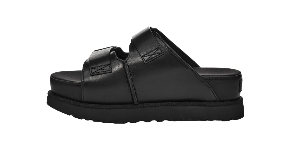 Ugg Women’S Goldenstar Hi Slide Black - Image 3