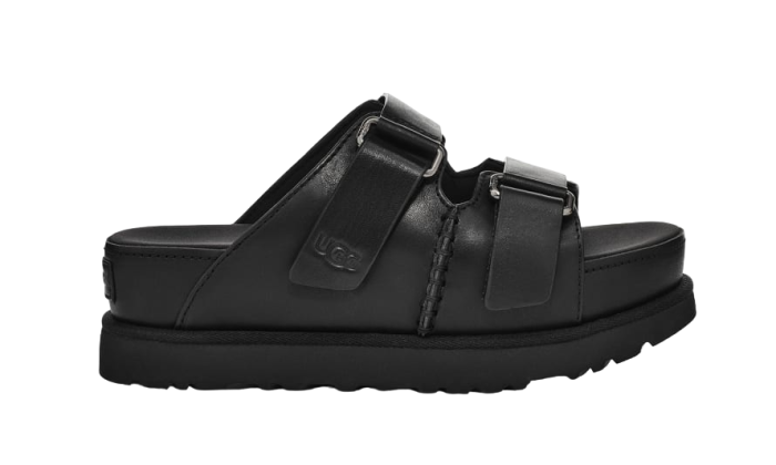 Ugg Women’S Goldenstar Hi Slide Black - Image 9