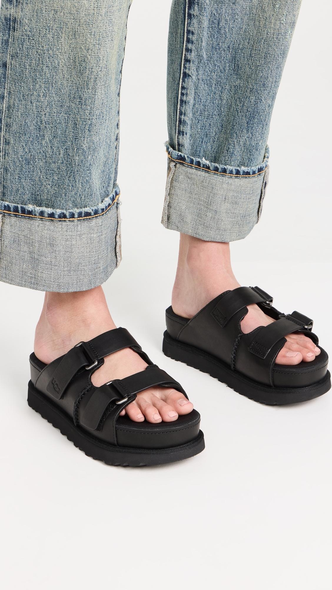 Ugg Women’S Goldenstar Hi Slide Black - Image 8