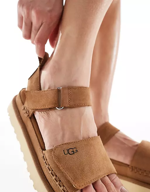 Ugg Women’S Goldenstar Sandal Chestnut - Image 7