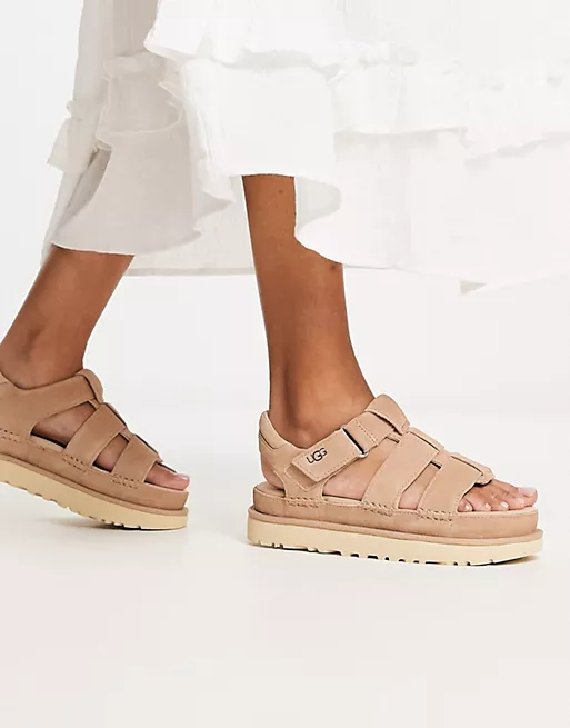 Ugg Women’S Goldenstar Strap Sandal Driftwood - Image 7