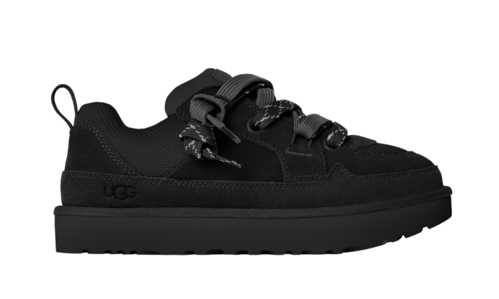 Ugg Women’S Lo Lowmel Sneaker Black - Image 7
