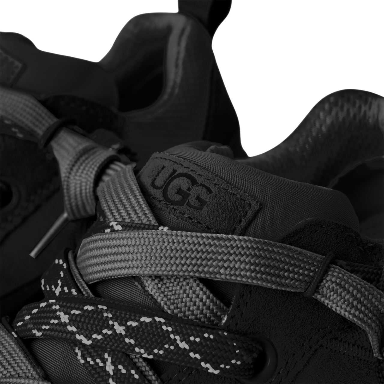 Ugg Women’S Lo Lowmel Sneaker Black - Image 4