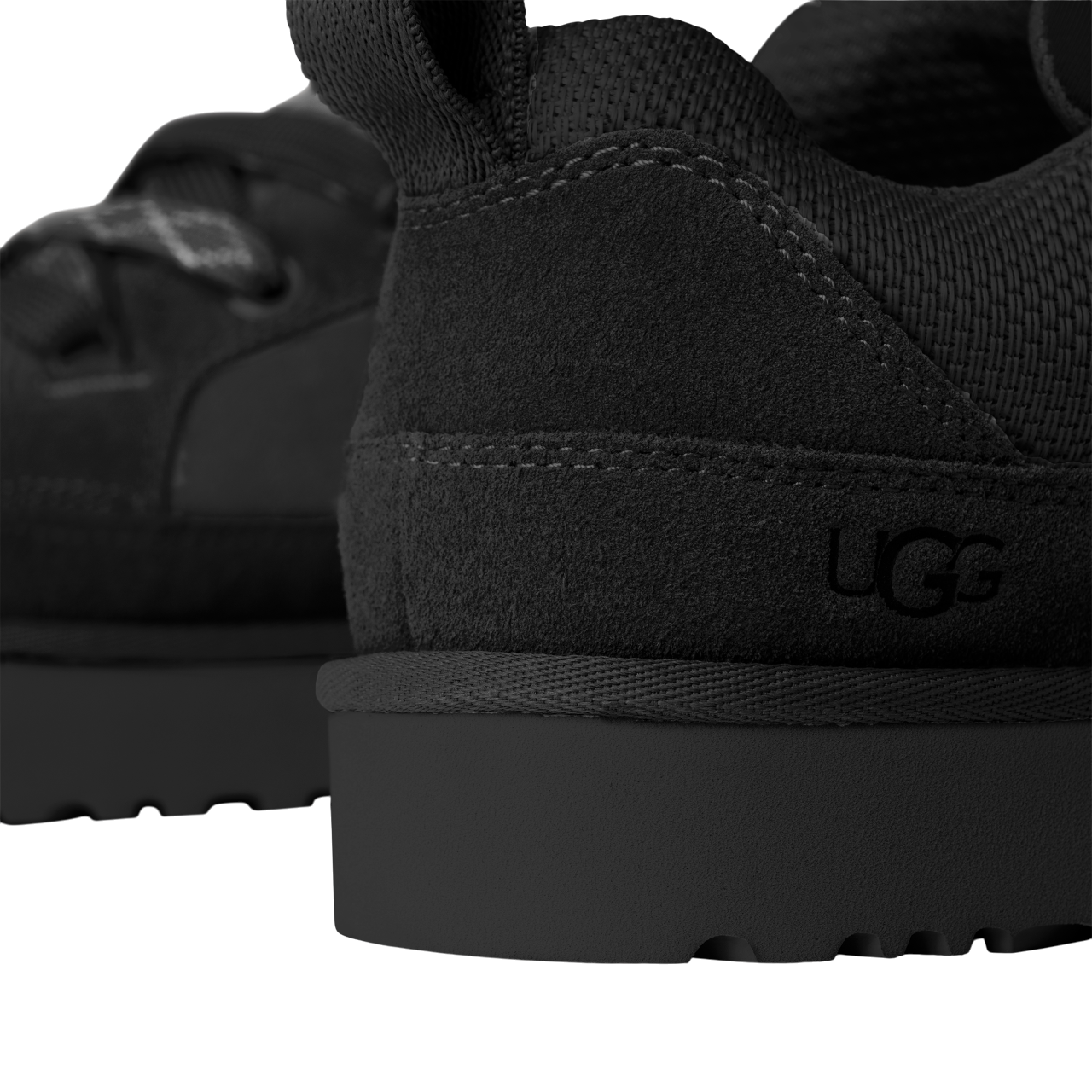 Ugg Women’S Lo Lowmel Sneaker Black - Image 5