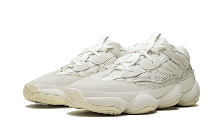 Alternative view of Yeezy 500 Bone White